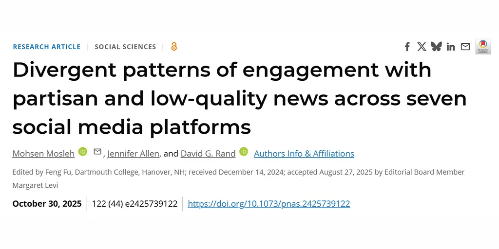 Дослідження якості новин у соцмережах викликало суперечки