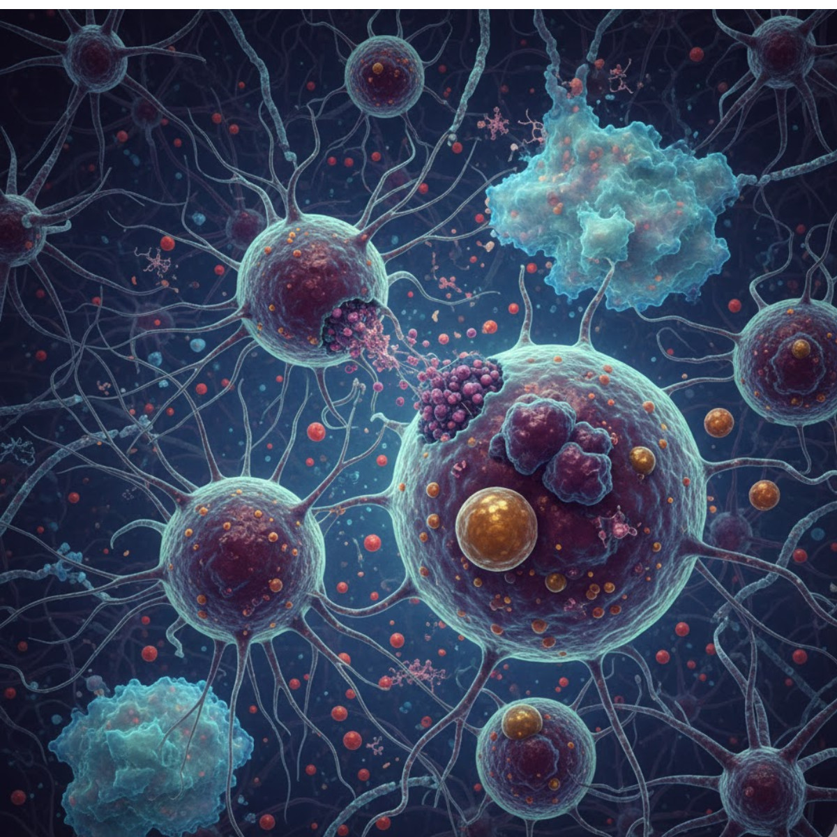 Мікроглія накопичує білки: вчені знайшли новий механізм хвороби Альцгеймера