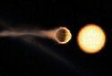 Астрономы обнаружили планету, которая испаряет железо